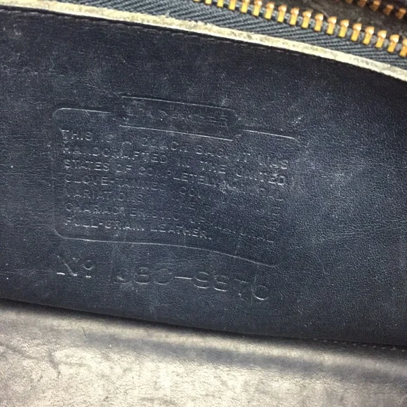 Vintage leather Coach purse - Picture 8 of 8